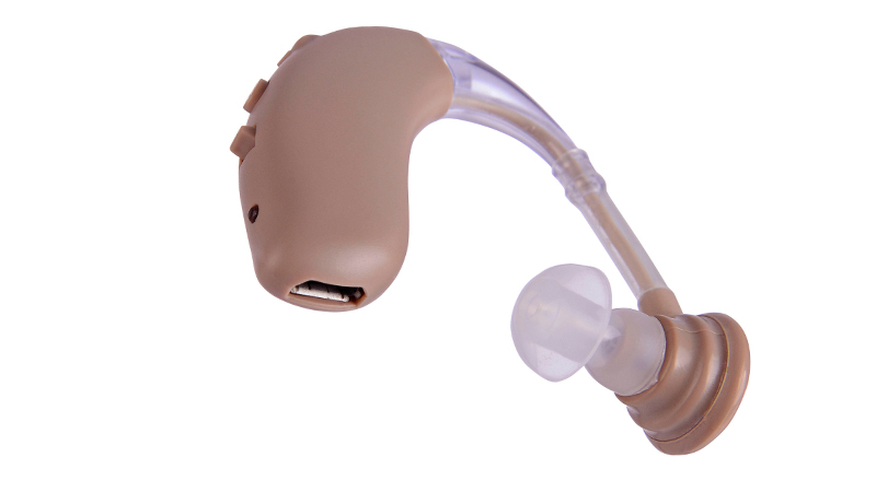 Aides auditives BTE avec piles rechargeables