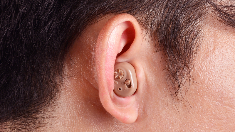 Paire de 2 appareils auditifs intra-auriculaires