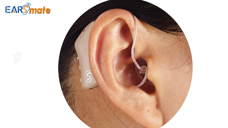 Aides auditives RIC rechargeables à mini tube sonore