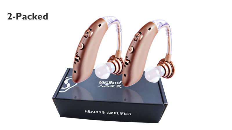 Emballé 2 ensembles d'appareils auditifs rechargeables Walmart Enregistré par la FDA