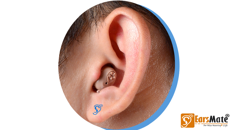 Les aides auditives invisibles bon marché dans les canaux coûtent des aides auditives Cic In Ear