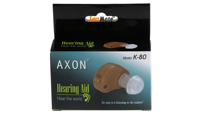 Amplificateur de voix intra-auriculaire AXON Hearing Aid K 80 Mini de Earsmate