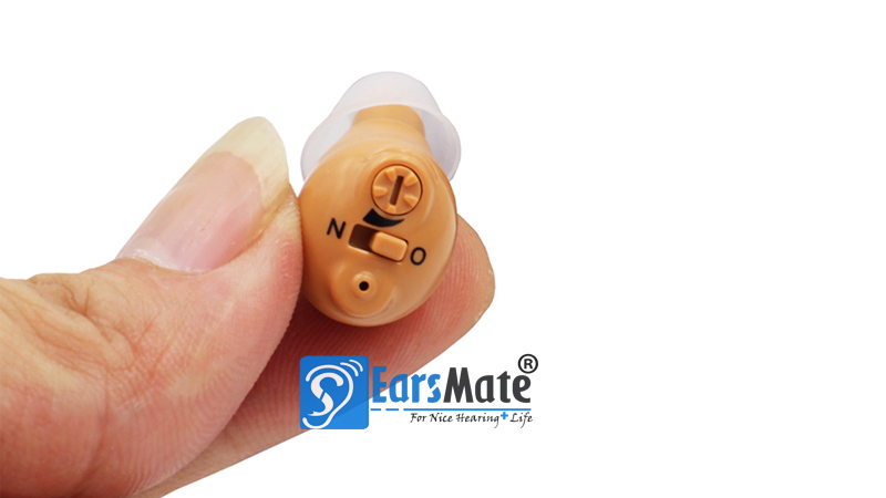 Petit mini amplificateur de prothèses auditives intra-auriculaire numérique